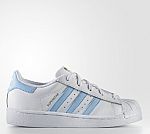 adidas Superstar Shoes Kids (running white FTW, size 11K-1) $13.75