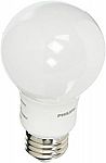 4-Pack Philips 60W A19 LED Light Bulb $5