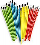 Darice 24-Piece Kids' Paint Brush Assortment $2.13