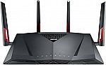 ASUS AC3100 WiFi Dual-band Gigabit Wireless Router with 4x4 MU-MIMO,8x Gigabit LAN Ports (RT-AC88U) $199