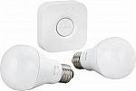 Philips Hue White A19 Starter Kit $45