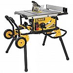 Dewalt DWE7491RS 10-Inch Jobsite Table Saw and Rolling Stand $429