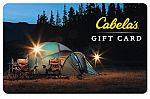 $100 Cabela's Gift Card $80