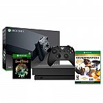 Xbox One X 1TB Console + Sea of Thieves (Email Delivery) + Extra Game (Disk) $460