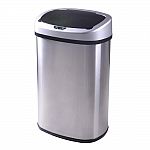 13-Gallon Touch Free Sensor Automatic Touchless Trash Can $29