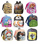 16" Kids' Character Backpacks (various styles) 2 for $7.50 + Free Shipping