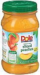 Dole Sliced Peaches in 100% Juice, 23.5 Ounce Jars (Pack of 8) $16.64