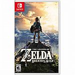 (Price Erro???)The Legend of Zelda: Breath of the Wild - Nintendo Switch $15  (Org $60)