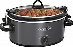 Crock-Pot Cook & Carry 5-Quart Slow Cooker (Metallic) $17.49 (50% Off)