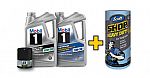 Oil Change Special: Mobil 1 Oil+Filter + Scotts shop towels + NBA grill set $13 (After rebate)