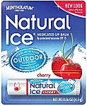12-Count Mentholatum Natural Ice Medicated Lip Protectant (SPF 15) Cherry Balm $8.59 or Less