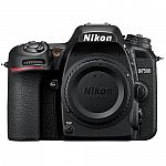Nikon D7500 20MP 4K DSLR Camera 18-55mm & 70-300mm Dual VR Lenses & Case Bundle (Manufacturer Refurbished) $900
