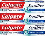 3-Pack  Colgate Sensitive 6-oz. Toothpaste $7.31