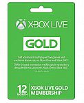 Microsoft Xbox LIVE 12 Month Gold Membership for Xbox 360 / Xbox ONE $45