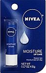 6-Pack of 0.17-oz NIVEA Moisture Lip Care Stick $7.30 or Less