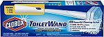 Clorox ToiletWand Disposable Toilet Cleaning System - ToiletWand, Storage Caddy and 6 Refill Heads $5.98 