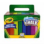 48-Ct Crayola Sidewalk Chalk $2.80 and More + Free Shipping
