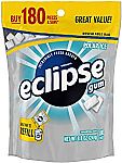180-piece  Amazon Discounts, Deals and Coupon Codes Eclipse Polar Ice Sugarfree Gum $4.47