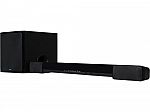 Yamaha YAS-203BL Soundbar with Wireless Subwoofer and Bluetooth $130