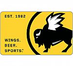 $60 Buffalo Wild Wings Pizza Gift Card $50, Petco, ChevronTexaco, Bed Bath Beyond and more