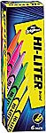 6-Pack Hi-Liter Pen Style (Assorted Colors) $1.62