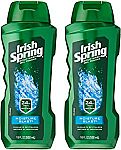 2-Pack of 18-oz Irish Spring Signature 3 in 1 Body Wash (Moisture Blast) $3.89 or Less