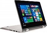 Lenovo - 2-in-1 11.6" Touch-Screen Laptop (Intel Celeron 2GB 64GB) + Google Home Mini $229