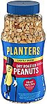 4-pk Planters Lightly Salted Dry Roasted Peanuts, 16 oz $8.52