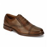 Dockers Men's Fuller Lace-up Cap Toe Rubber Sole Oxford Dress Shoes $30