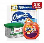 Buy 3 Select Household items (Charmin, and more) Get $10 Gift Card