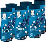 6-Count of Gerber Graduates Puffs Cereal Snack $7.10 and more