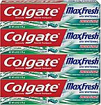 4-Pack 6-oz. Colgate Max Fresh Whitening Toothpaste $4.40 or Less