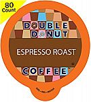 80-Count Double Donut Espresso Roast Coffee for Keurig K-Cup Brewers $18.74