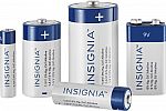 Insignia Assorted Batteries with Storage Box (33-Pack) $8.99 (Org $17)