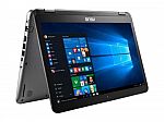 ASUS VivoBook Flip R518UA-DH51T 15.6" Thin and Lightweight 2-in-1 Touchscreen Laptop (i5-7200U 8GB 256GB SSD 1366x768) $480