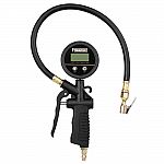 Freeman Composite Digital Tire Inflator with LED Pressure Gauge $12