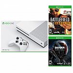 Xbox One S 500GB Console + Battlefield Hardline + Mass Effect Andromeda $190