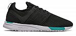 New Balance Men's 247 Sport Shoes Black with Blue (Size 9-10.5) $32.99