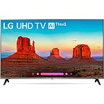LG 55UK7700PUD 55" Class 4K HDR Smart LED AI UHD TV w/ThinQ (2018 Model) $549 and more