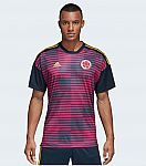Adidas Men's Soccer Colombia Home Pre-Match Jersey $24 and more