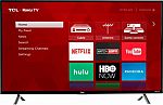 (Today Only) Save 10-22% Off Select TCL Smart TV's: TCL 43" 4K UHD TV with HDR Roku TV (43S405) $252 and more