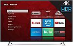 TCL 55S405 55-Inch 4K Ultra HD Roku Smart LED TV (2017 Model) $342 (or $273 w/ Amex offer)