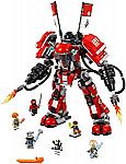 LEGO Ninjago Movie Fire Mech 70615 Building Kit (944 Piece) $49 (or $37 via Google Express)