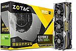 ZOTAC GeForce GTX 1080 Ti AMP Extreme Core 11GB GDDR5X 352-bit Gaming Graphics C $648