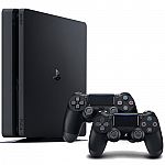 PlayStation 4 Slim 1TB Console + Extra DualShock 4 Wireless Controller $319