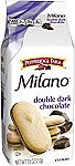 3-Bags of 7.5-oz Pepperidge Farm Milano Cookies (Double Dark Chocolate) $6.26 and more