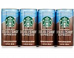 12-pack Starbucks Doubleshot, Espresso + Cream, 6.5 Ounce $10.49 & More