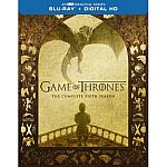 Game of Thrones: Complete 2nd, 4th, 5th Season (Blu-ray) $10 each