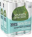 48-Count Seventh Generation Toilet Paper Rolls $14.95