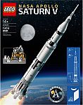 LEGO - Ideas NASA Apollo Saturn V + $30 Best Buy GC for $120
